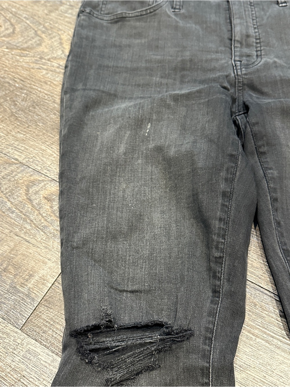 Madewell Black 9” Mid-Rise Skinny Jeans Size 30 - Picture 4 of 15